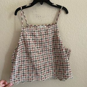 American Eagle Flower Crop Top!